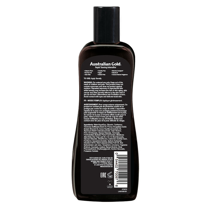 RAPID TANNING INTENSIFIER LOTION 250 ML - Wellnessmaroc