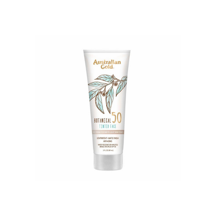 ÉCRAN  SOLAIRE VISAGE TEINTÉ BOTANIQUE SPF 50 - PEAU CLAIRE À ILLUMINÉE ( 89 ml ) - Wellnessmaroc