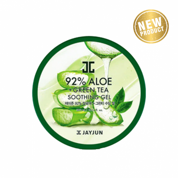 Jayjun 92% Aloe + Green Tea Soothing Gel JAYJUN Cheveux Ongles Peau Beauté Hydratation Hydratant Visage Peau Sensible Masque Visage Cheveux Secs Cheveux Abîmés Peau Sèche Peau Irritée Apaisement Soins Naturels Aloe Vera Ongles Cassants Gel D'aloe Vera Après-Soleil Cosmétiques Bio Beauté Bio