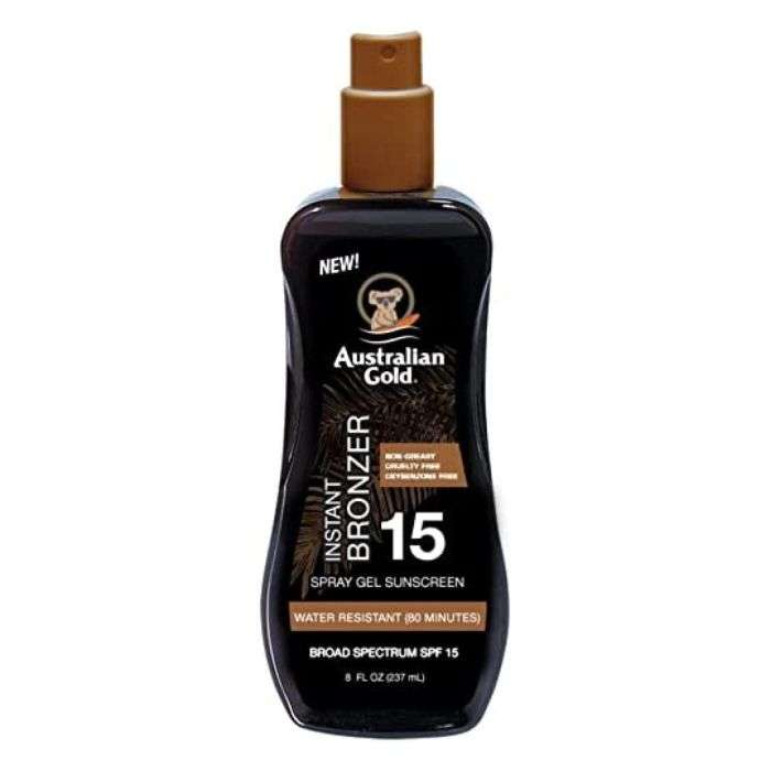 GEL SPRAY SPF 15 AVEC BRONZAGE - Wellnessmaroc