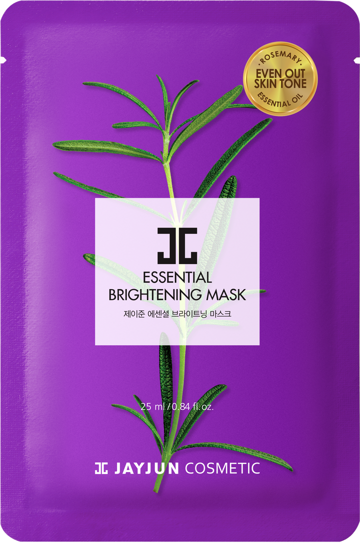 Essential Brightening Mask ,  Pack de 10 Feuilles . - Wellnessmaroc